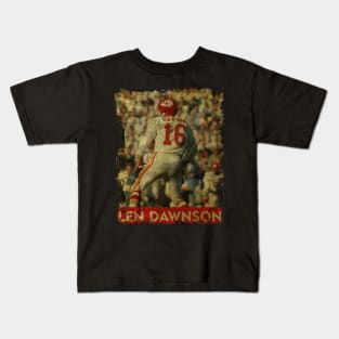 TEXTURE ART-Len Dawnson - RETRO STYLE 4 Kids T-Shirt